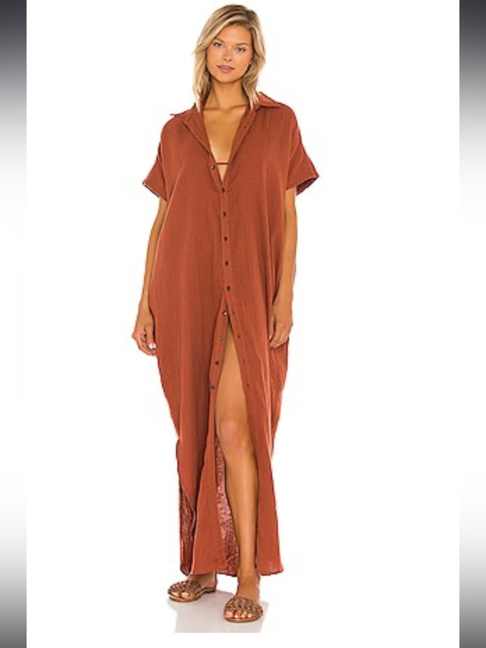 Acacia Oahu Cotton Gauze Dress Women’s Small